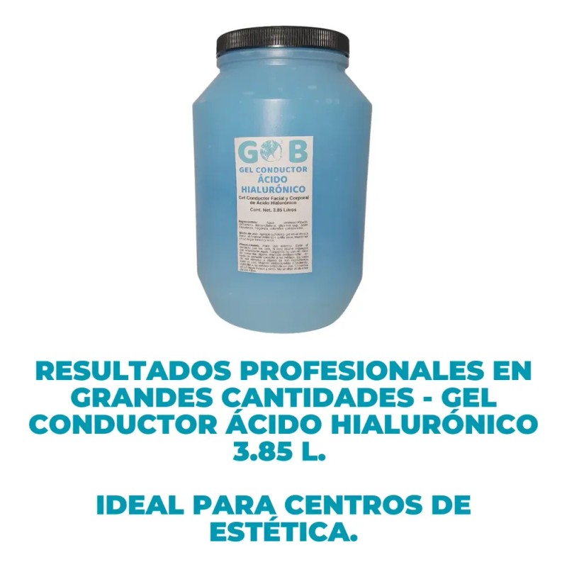Gel Conductor Ácido Hialurónico - Gob - 3.85 Litros