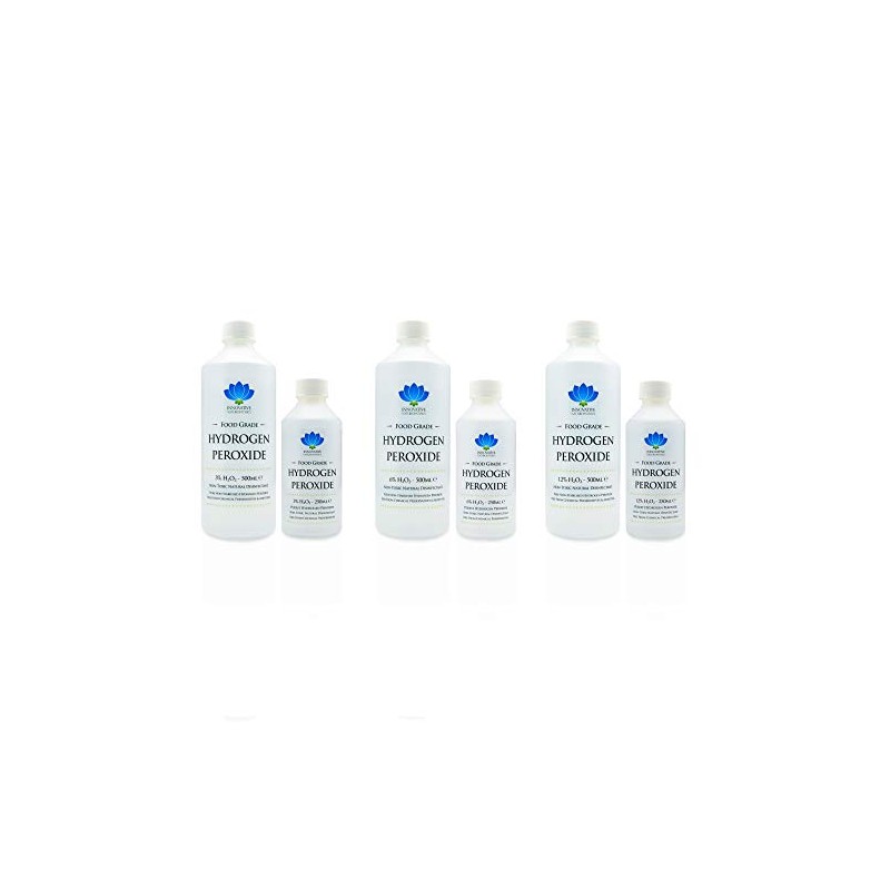Food Grade Hydrogen Peroxide - Purest Grade 6% - 250ml