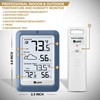 Indoor Outdoor Thermometer Hygrometer Wireless Weather Station, Temperature Humidity Monitor