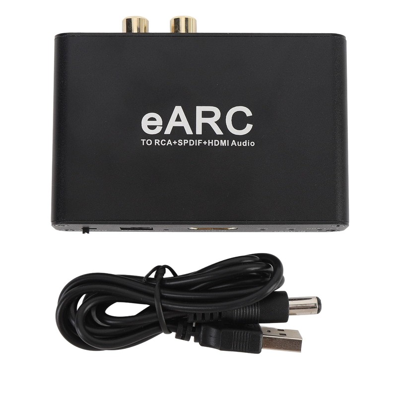 EARC Audio Extractor,192Khz EARC Audio Converter to HDMI Optical SPDIF