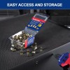 WORKPRO 150Pcs Rivet Nuts, 1/4”-20 Zinc Plated Carbon Steel Rivnut