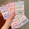 Children's Press-On Gel Nail Tip Set with Nail Art Charms - New Kulomi Kids Nail Art a12 One Size/1 Kulomi 50ea