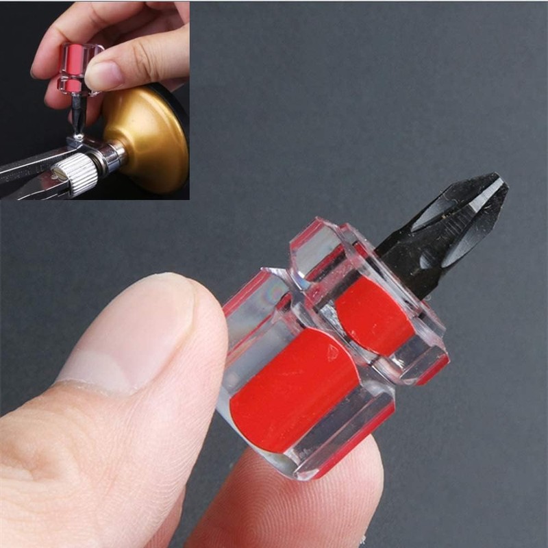 4Pcs Mini Stubby ScrewdriverMini Sewing Machine Screwdriver Flat Head and