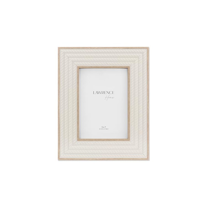 5x7 Breem Frame - Natural Ash with White Rope
