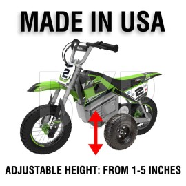 BYP-TW RAZOR SX350 350 SX -  KIDS YOUTH TRAINING WHEELS ONLY motorcycle ALL YEARS