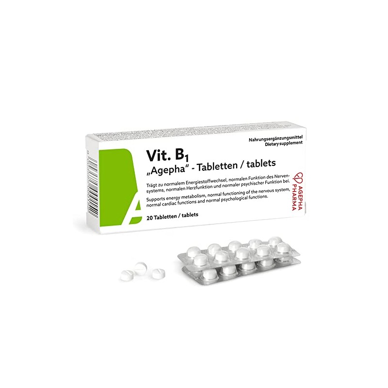 Vitamin B1 Tablets | High Dose Thiamin Tablets for Nerve