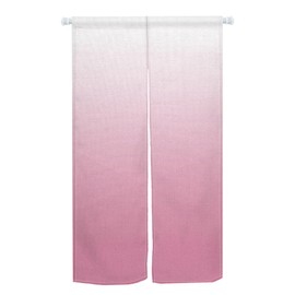 Pnylzzyxh Ombre Pink Noren Doorway Long Type Curtain Door Tapestry Kitchen Bathroom Japanese Gradient Pink Polyester Home Decoration Japan Gradient Color Privacy Shops Doorway Curtain 33.5 x 59 in