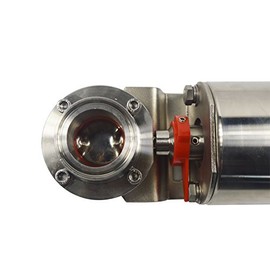 Sanitary Butterfly Valve 2 Inch Butterfly Valve Stainless Pneumatic Actuator Tri Clamp