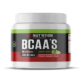 Aminoacidos Bcaa Red Nutrition 180 Gramos Bcaa Limón                                                                                                  