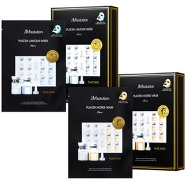 JM Solution (20 Sheets/1 SET) JM Solution Placen Mask 2-Type Set, 3 Packs, 20 Packs / (20매/1SET) 제이엠솔루션 플라센 마스크 2종 세트, 3개, 20개입