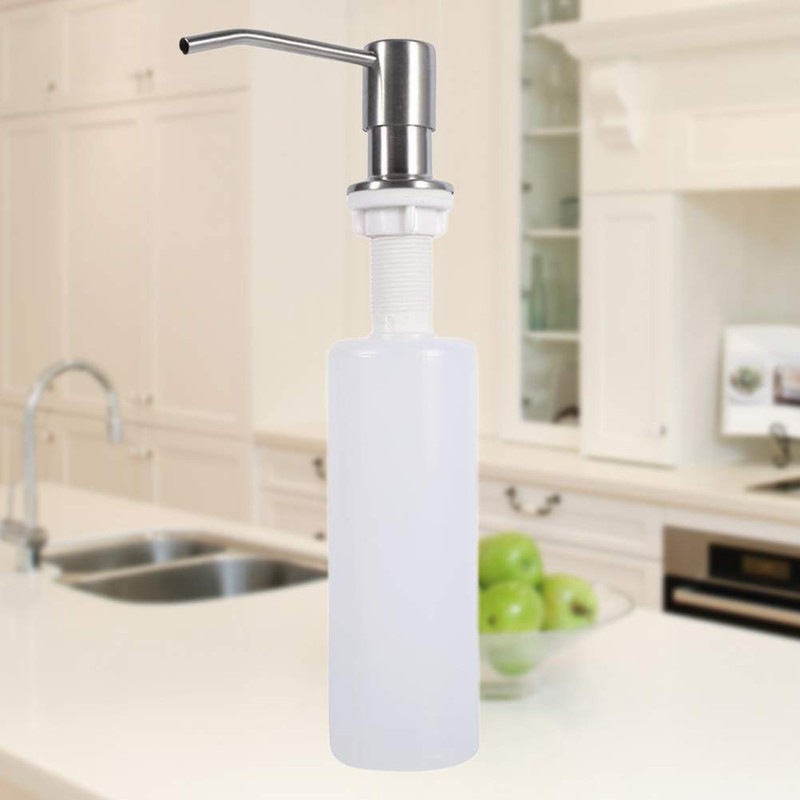 Soap Dispenser for Kitchen Sink, Counter soap Dispensers Refill, Built