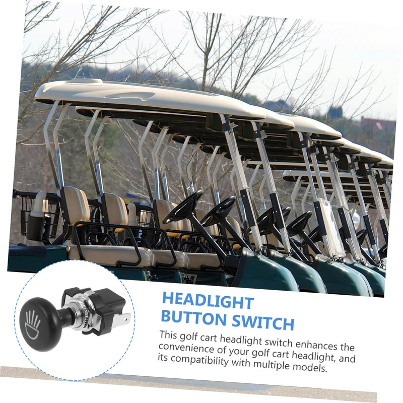 Gatuida Golf Cart Headlight Push Pull Design for Easy Installation