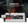 Arcade Game USB Encoder Controller with Acrylic Crystal Case for
