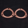Headerbs Exhaust Collector Gaskets, 2 Pieces 3 Inch Copper Header