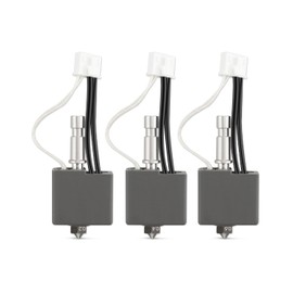 3PCS Hardened Hotend Fit for Anycubic Kobra S1/Combo/ACE Pro FDM 3D Printer，0.2MM 0.4MM 0.6MM Hardened Steel Print Head Extruder Kit