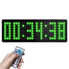 Gym Timer 13.2" Digital Pixels LED Wall Clock Timers with