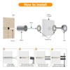 Black 35PT Graded Card Display Wall Mount with Screw -