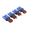 OliRC 4pcs EC5 to T-Plug Deans Style Male Female RC