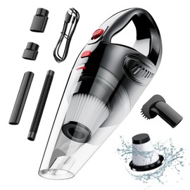 YFIXQNSU Cordless Hand Held Vacuum Cleaner - Handheld Vacuum Cleaner with Washable Filter, Lightweight & Low Noise, Mini Vacuum Clean Dust & Hair Fastly