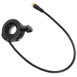 Ejoyous E Bike Thumb Throttle, 130X Electric Bicycle Thumb Throttle, Speed Control Accessories Waterproof Connector for Electric Scooters E Bike