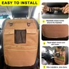 BEATUNEE Car Seat Back Organizer with Multiple Pockets and Hooks