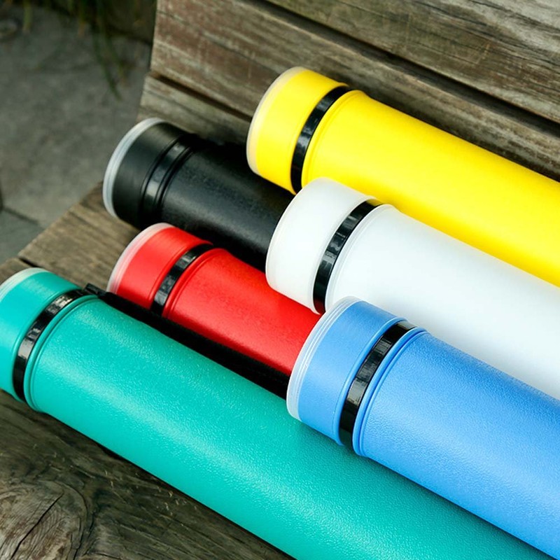 Fancy Pumpkin Art Tube Documents Blue Breaks Artwork Hard Plastic