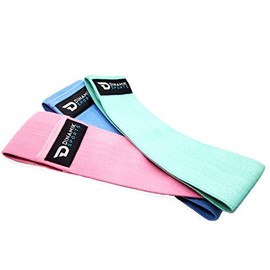 DINAMIK SPORTS Premium Resistance Bands - 3 Levels of Resistance - Perfect for Butt and Legs Workouts - Take Your Training to The Next Level