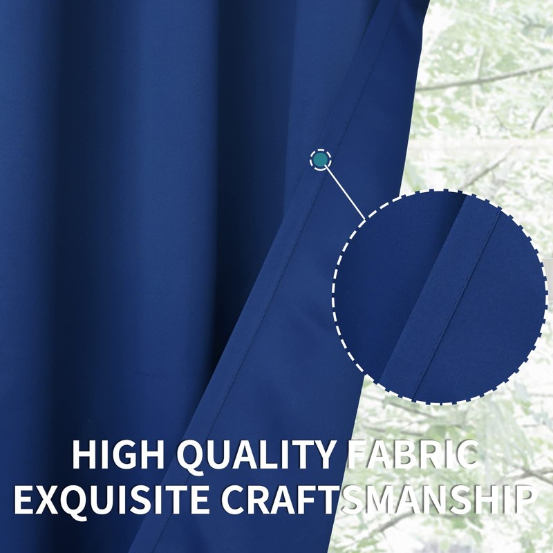 BGment Blackout Curtains for Bedroom - Grommet Thermal Insulated Room