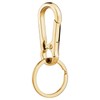 Hapeper Keychain Key Clips Metal Key Ring Key Chain Rings