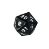 Druid Forge 35mm d20 Dragon Egg dice - Darkvision Black