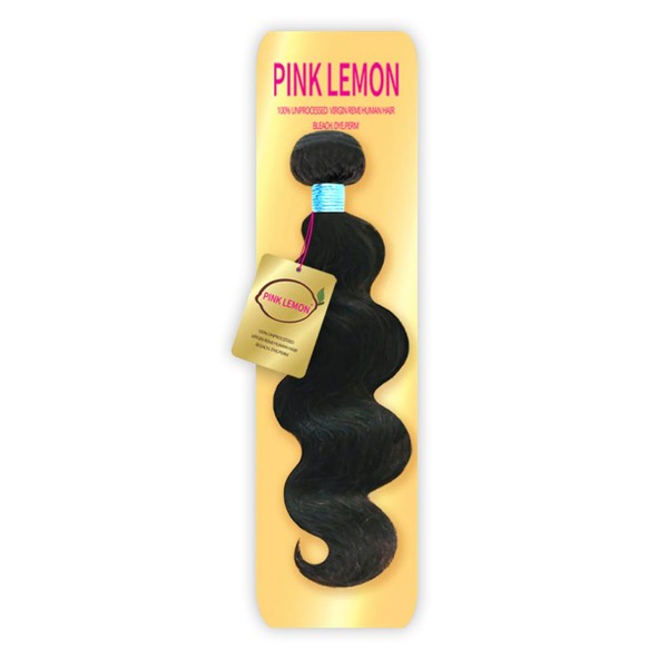 13A Pink Lemon Unprocessed Virgin Remi Hair Weave - Body