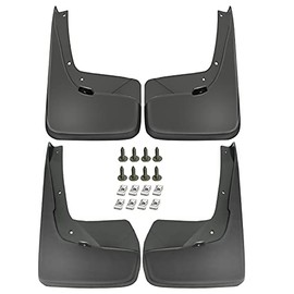 A-Premium Splash Guards Mud Flaps Without Running Boards Compatible with Chrysler Town & Country 2011-2017 Dodge Grand Caravan 2011-2019 Van Front & Rear 4-PC