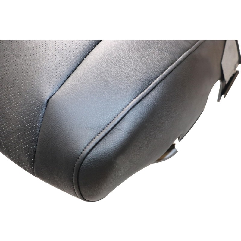FZJDSD Black Driver Side Bottom Replacement Leather Seat Cover Compatible