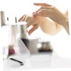 BIUDECO 8pcs Makeup Sponge Storage Case Triangular Square Plastic Puff