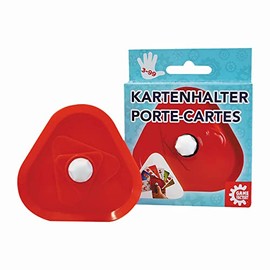 Game Factory Red Card Holder Secure Hold Playing Cards for Adults and Children Ages 3+ 646198