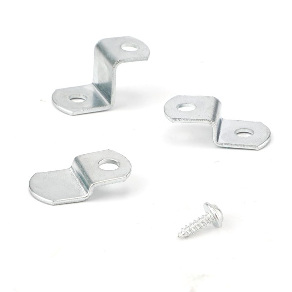 60pcs Canvas Offset Clips Framing Clips, 1/4 Inch, 1/8 inch,