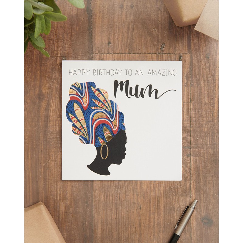 Kindred X Afrotouch - Amazing Mum - Birthday Card
