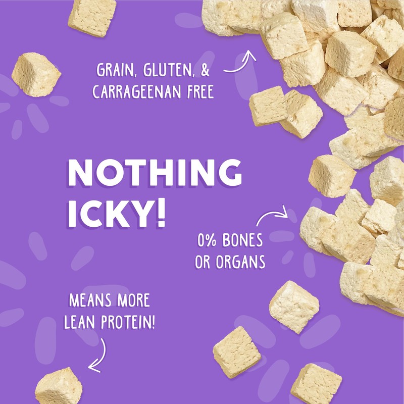 Weruva Cat Freeze Dried, Paw Lickin' Chicken with Chicken Breast,