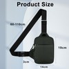 flintronic Shoulder Bag, Sling Chest Crossbody Bag, Waterproof Shoulder Bag,