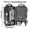 115 in 1 Screwdriver Set, Precision Electronics Repaire Tools Magnetic