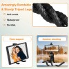 Erligpowht Phone Tripod, Portable Cell Phone Camera Tripod Stand with