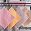 5 Pcs Non-Scratch Wire Dishcloth Multipurpose Wire Dishwashing Rag for