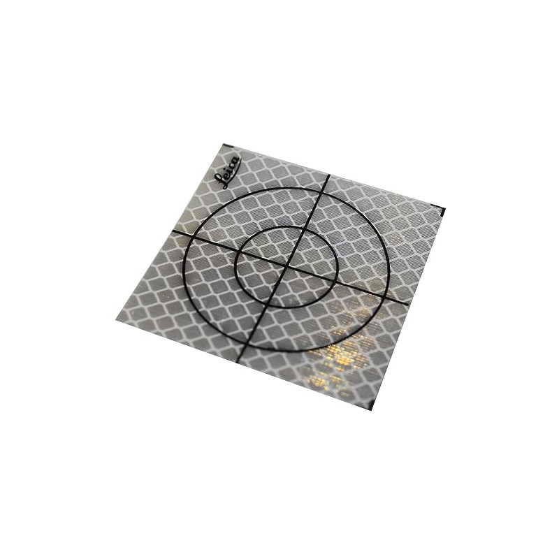 Reflective Tape Survey Targets(100PCS,40X40mm,White)