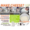 PetriStor 5 pcs Soft Cheese Mold for Cheese Making 0.8QT
