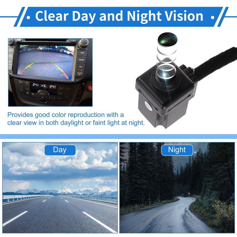 VekAuto 1 Pcs Rear View Camera for Kia Soul 2014