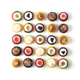 Baked by Melissa Cupcakes, OMGF Oh My Gluten Free Cupcakes, Assorted Bite-Size Wheatless Cupcakes (25 Count)