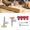 19mm Woodworking Desktop Clip Stainless Steel Brass Stop Bench Dog