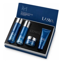 Kit Skincare Hombre Limpieza Y Hidratación Facial, Anti Edad