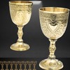 ANTIQUANA Royal Wine Goblet Solid Brass Handmade Premium Wine Cup