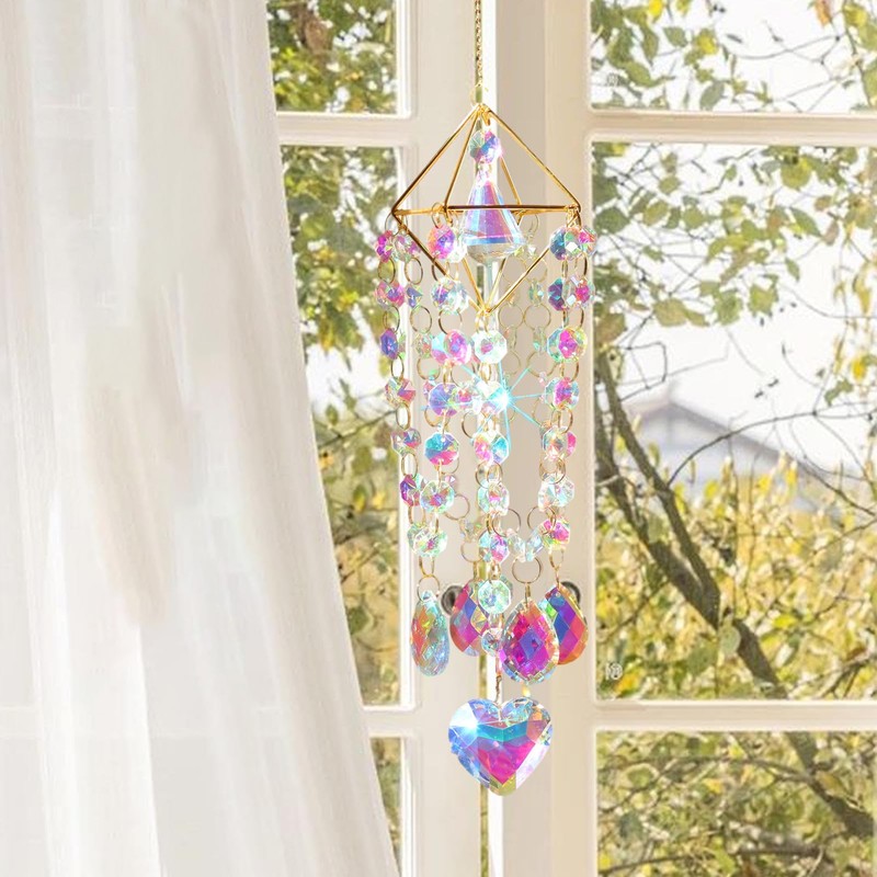 [AOYYOA] Suncatcher | Rainbow Maker | Crystal Suncatcher Wind Chime